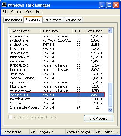 File Extension Exe Windows Xp