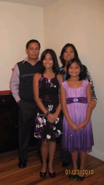 Brother Lito and Sister Marie with Isay and Jelay