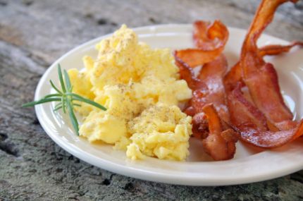 pictures of eggs and bacon