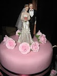 pink fondant topper