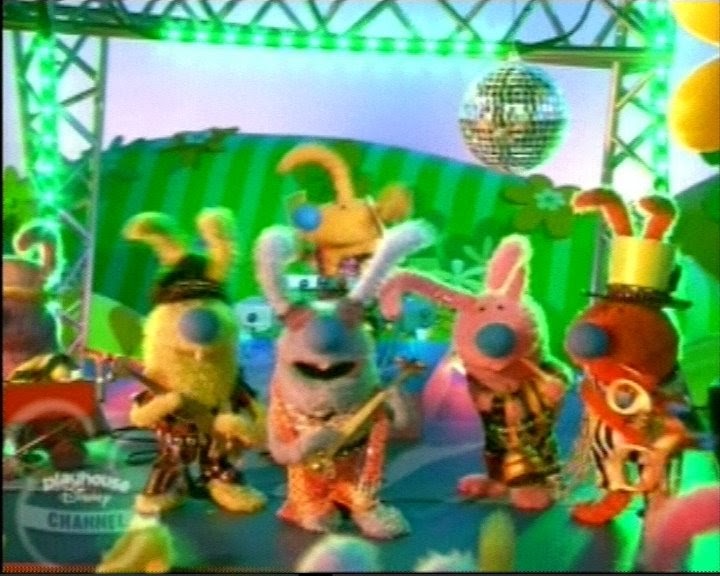 Bunnytown playhouse disney channel infantil canciones niños colorea