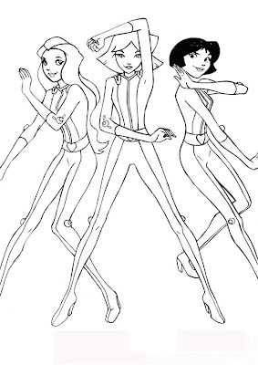 TOTALLY SPIES clover sam alex jerry mandy capitulos