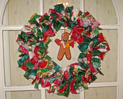Sweet Bee Buzzings: Gingerbread Christmas Wreath