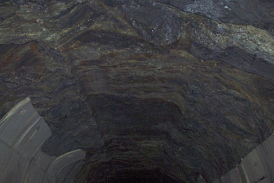 Roof and walls of the Hoosac Tunnel