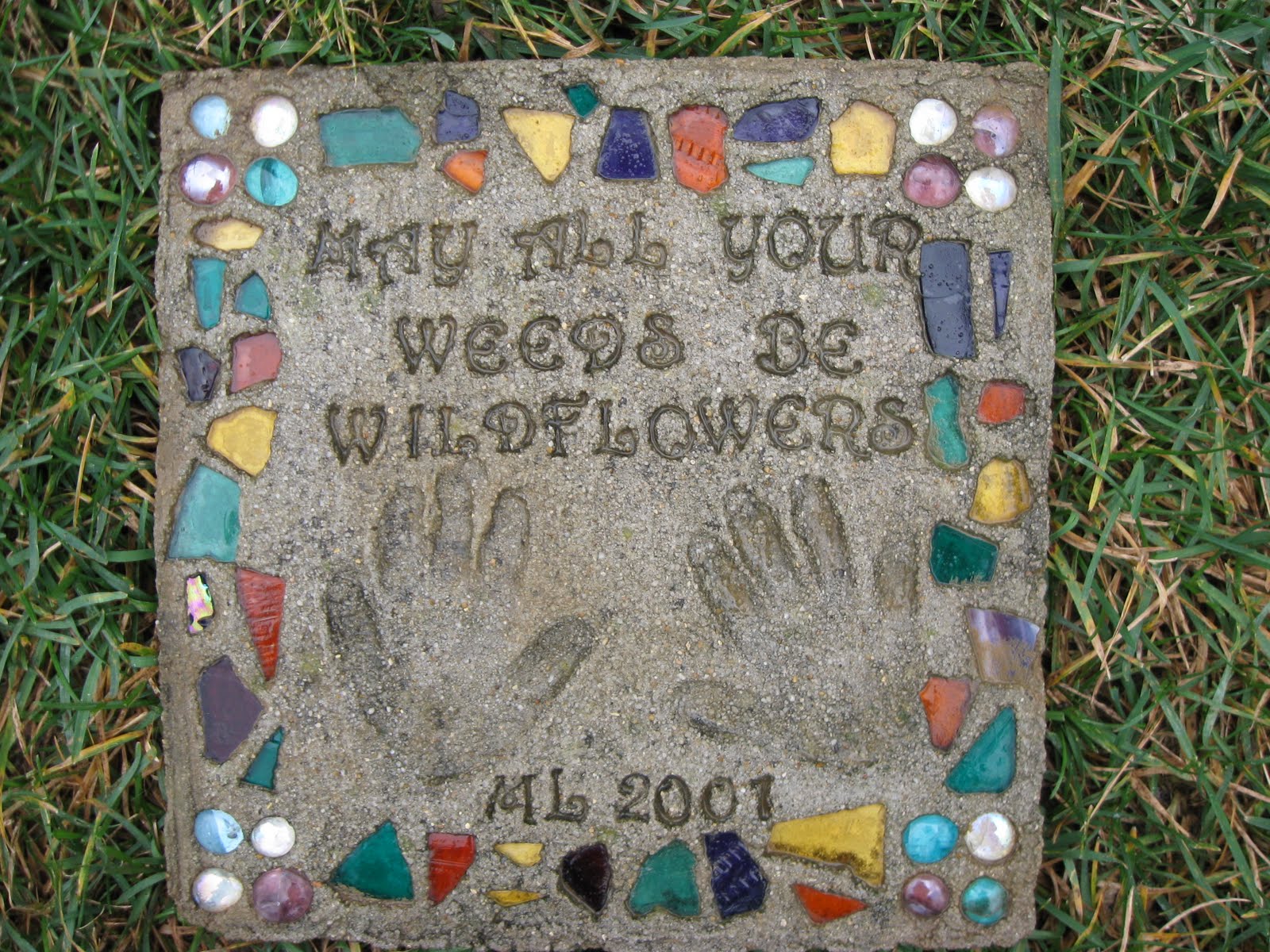 Homemade Stepping Stones