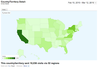 Visits to Atomic Insights From Every State in the US During Last 30 Days 1