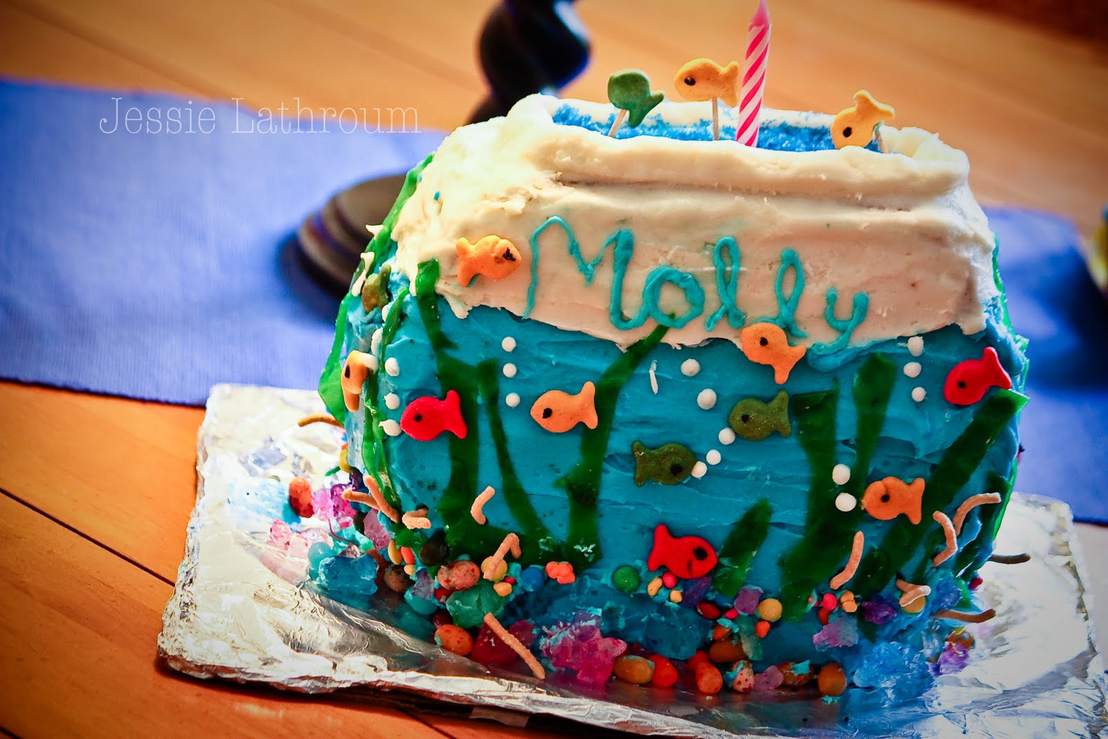 Inside the Paper Box {Molly's First Birthday}