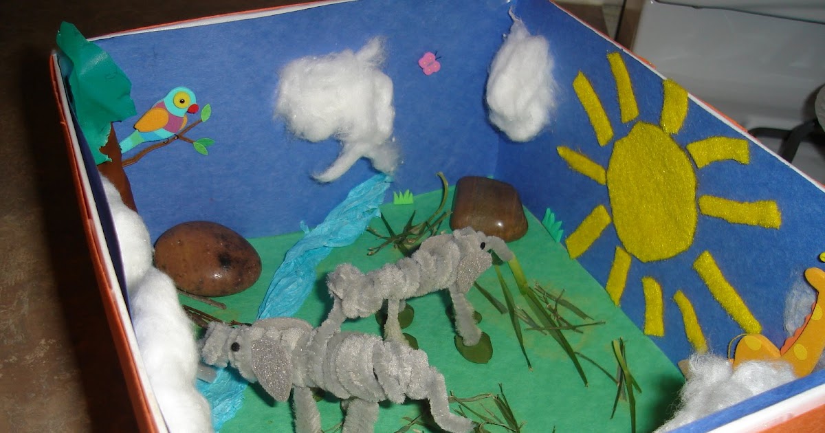 The Ross Family Elephant diorama