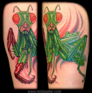 grasshopper tattoo art