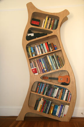 Crooked Bookshelves