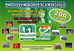 PROJOVEM ADOLESCENTES 2010