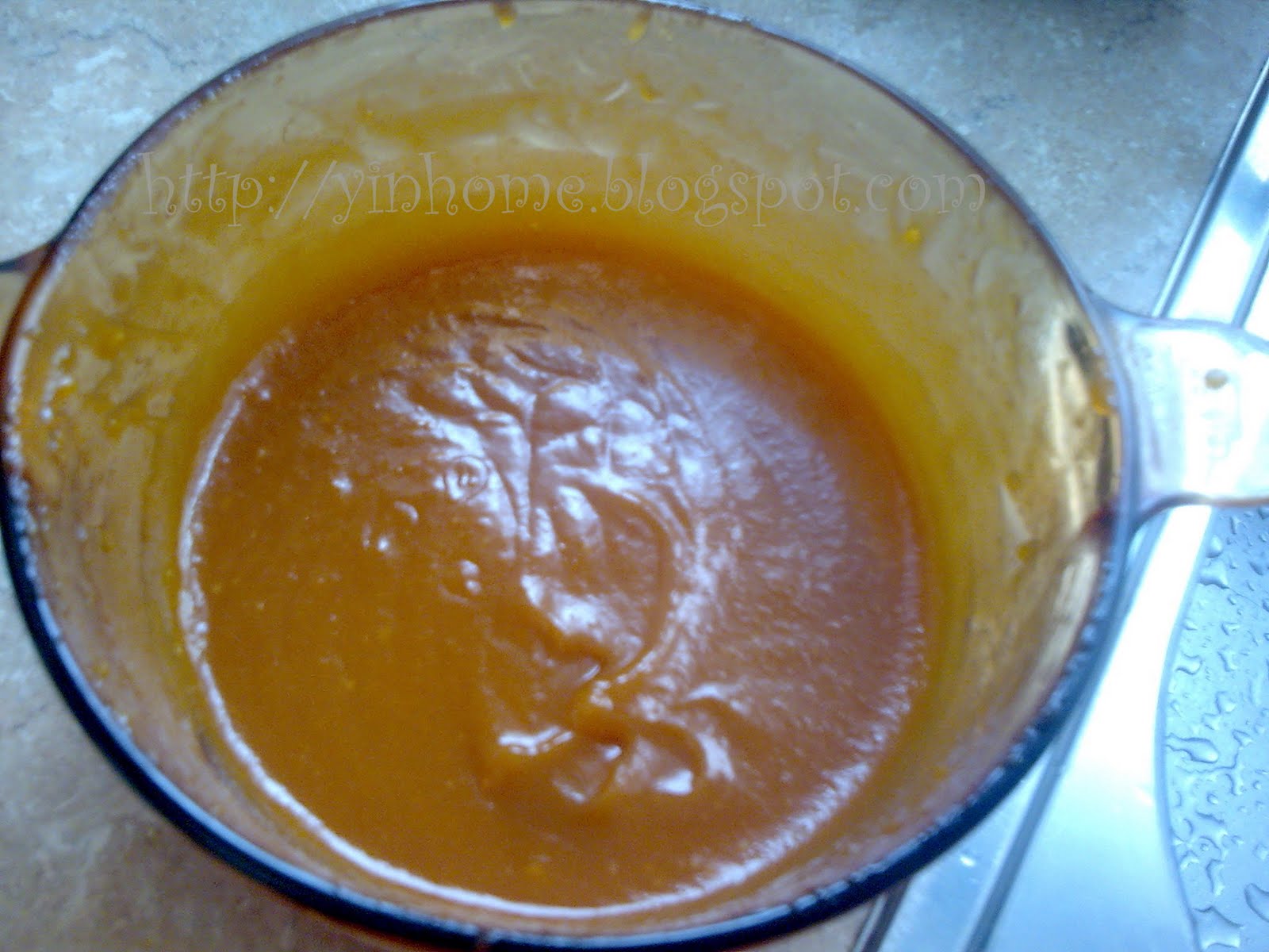 Yin's homemade 盈盈巧手 Kaya (Coconut Egg Jam)