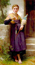 The Spinner by Bouguereau