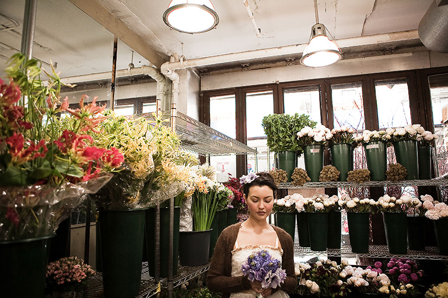 blush designs amber knowles flower market photoshoot merci new york