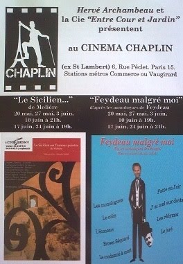 Films à l'affiche - Cinéma Chaplin Saint Lambert