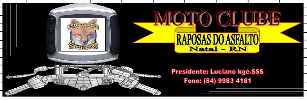 MOTO CLUBE - RAPOSAS DO ASFALTO