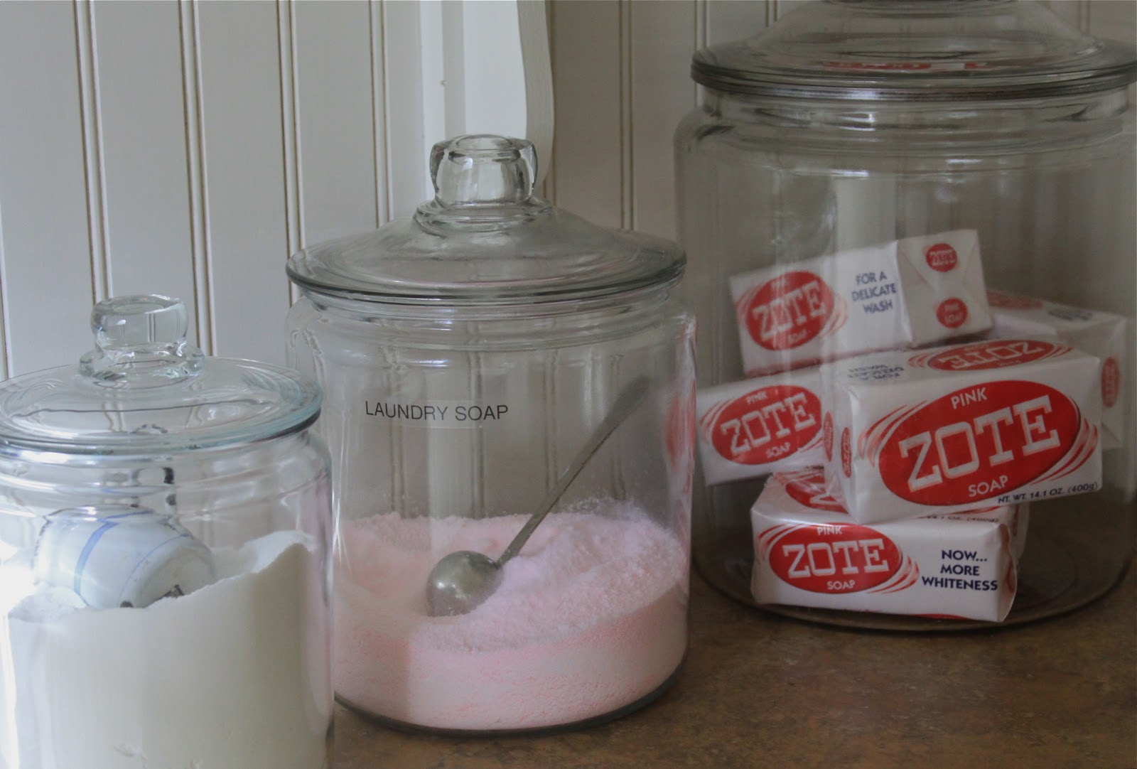 Homestead Revival Laundry Room Organization