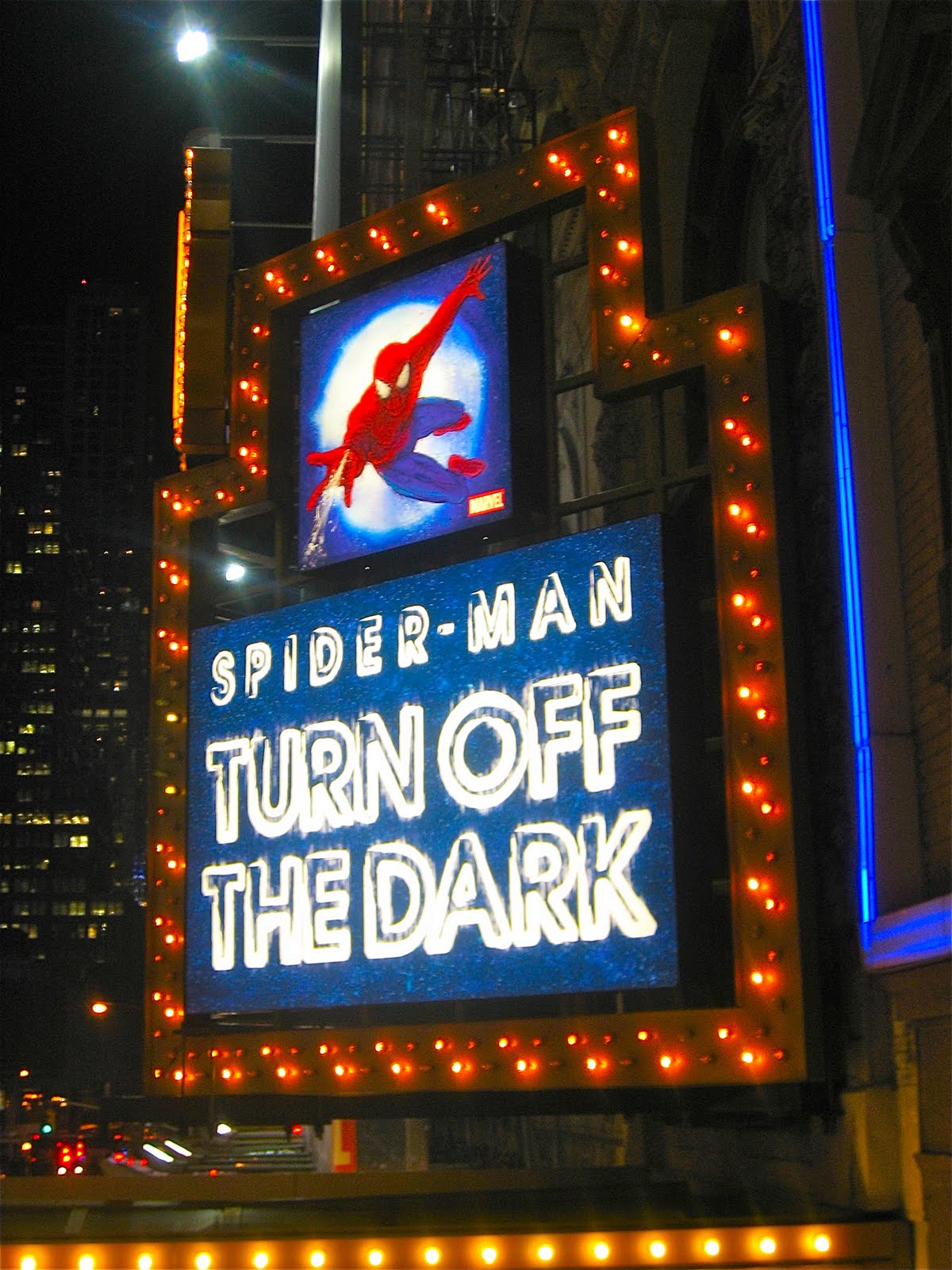 Broadway Spiderman