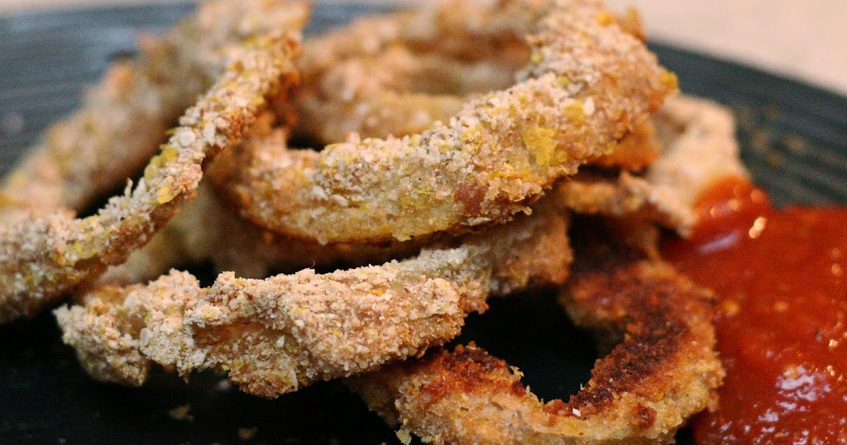 Sweet Cheeks in the Kitchen. Baked Onion Rings