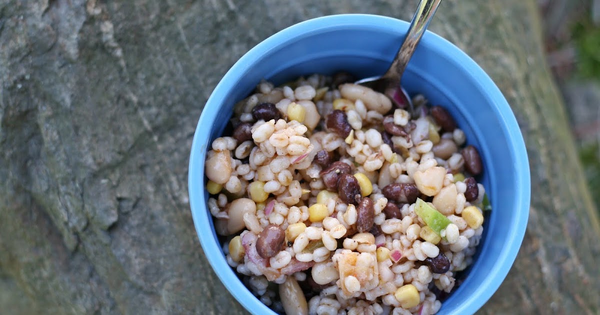 Sweet Cheeks in the Kitchen. Barley and Bean Salad