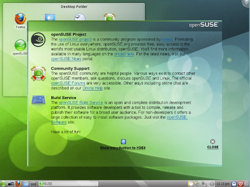 openSUSE 11.3 KDE Desktop