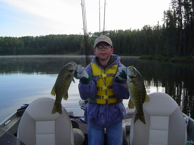 Colin's 2 casts, 2 bass!