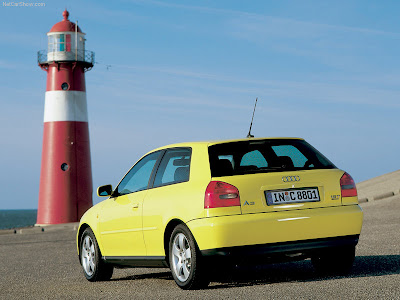 Audi A3 White 3 Door. Audi A3 3-door