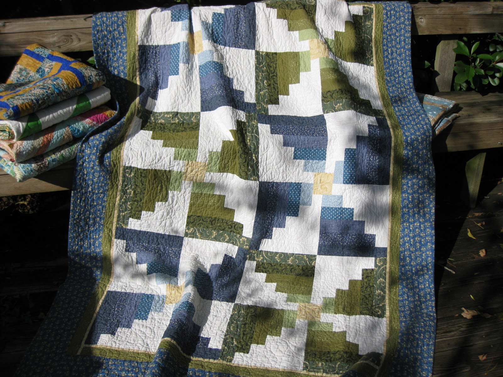 Millie's Quilting My Blue and Green Quilts