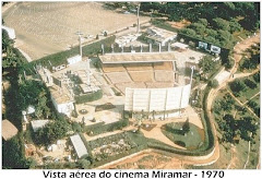 VISTA AÉREA DO CINEMA MIRAMAR - 1970.