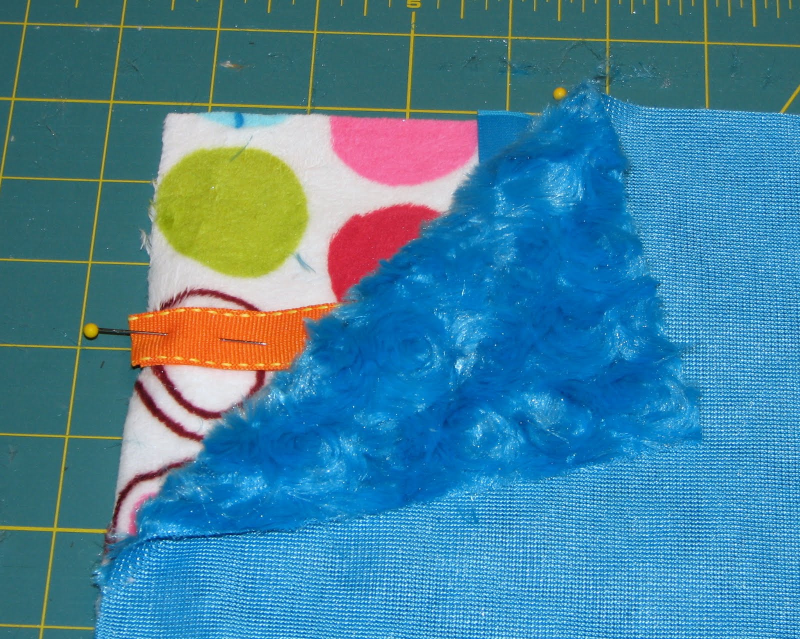 What I Made Today TUTORIAL Ribbon Tag Mini Blanket