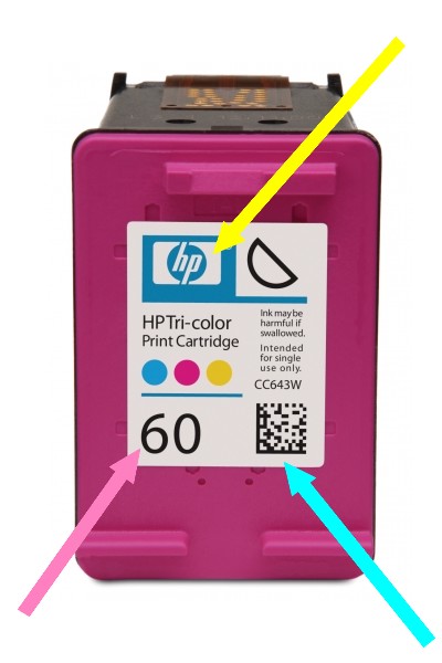 Refill ink instructions for HP