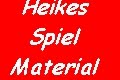 Heikes Spielmaterial.