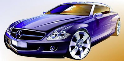 MercedesCLCDrawingTop Mercedes CLC Dream Test Drive Free Full Game   