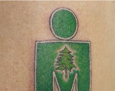 A Costa Rican preparing for Ironman France: IM tattoos/ Ironman Tattoo
