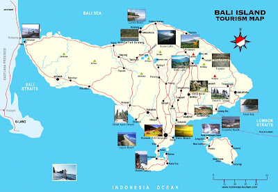 Map of Bali