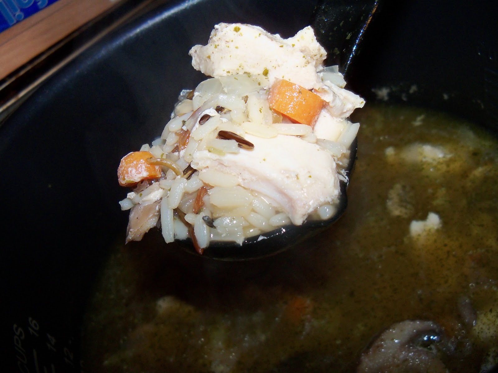 Lunches Fit For a Kid Recipe Chicken and Wild Rice Soup (Pressure Cooker)