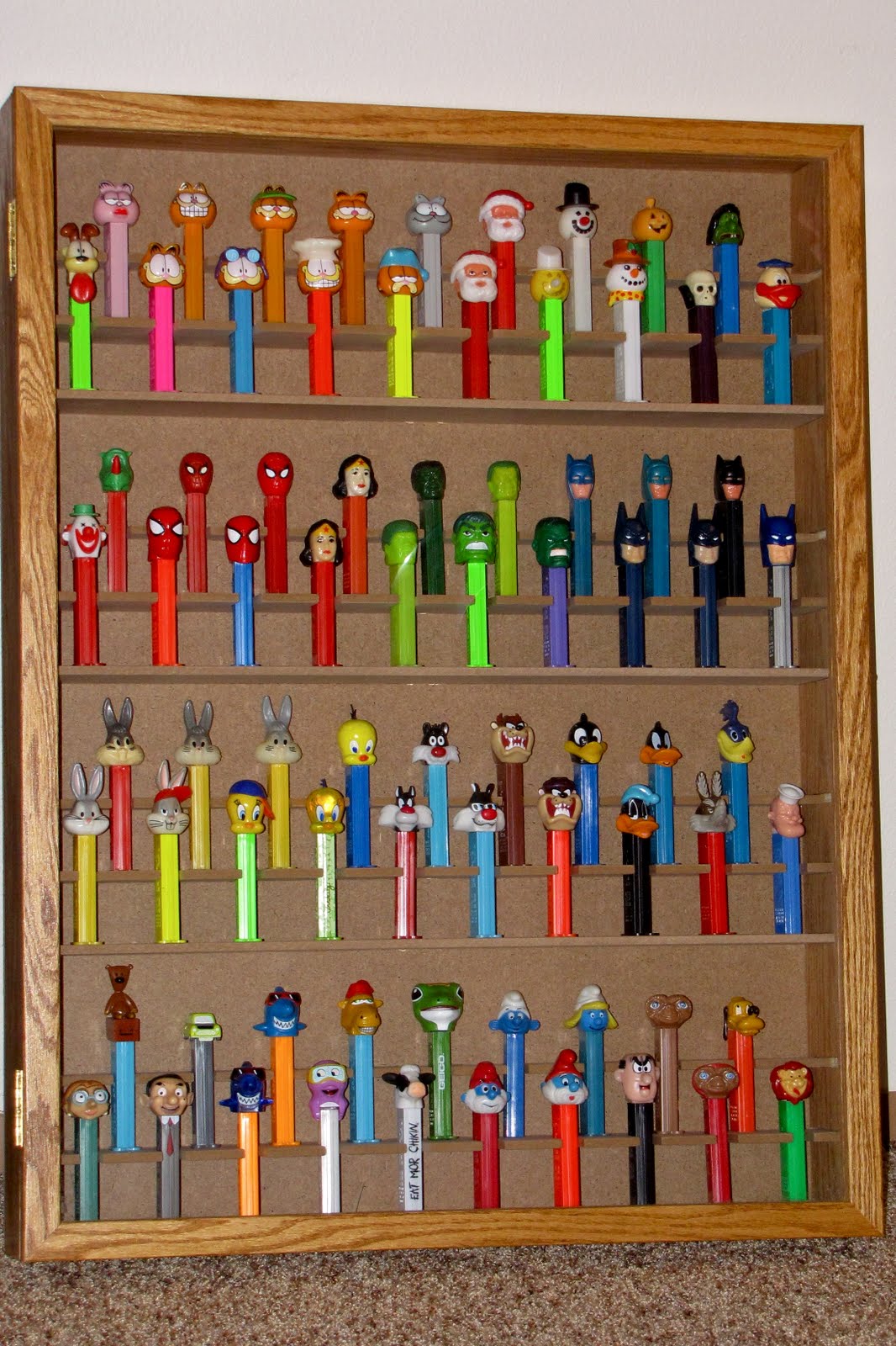 the days of DAWN... NEW PEZ Display Case