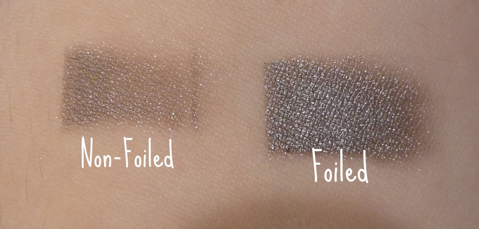 Foiling Eyeshadow