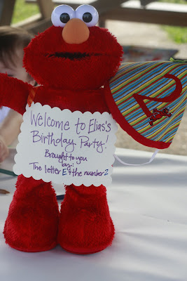 Elmo birthday party - fun ideas, elmo party favors, elmo visors
