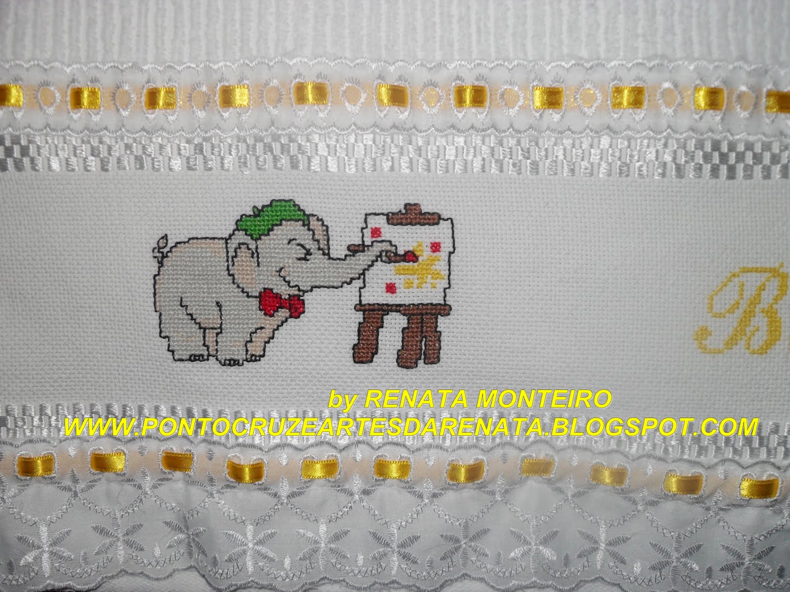 PONTOS & ARTES *** ENXOVAIS E ARTIGOS PARA PRESENTES***: TOALHA DE