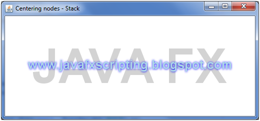 JavaFX API in order to