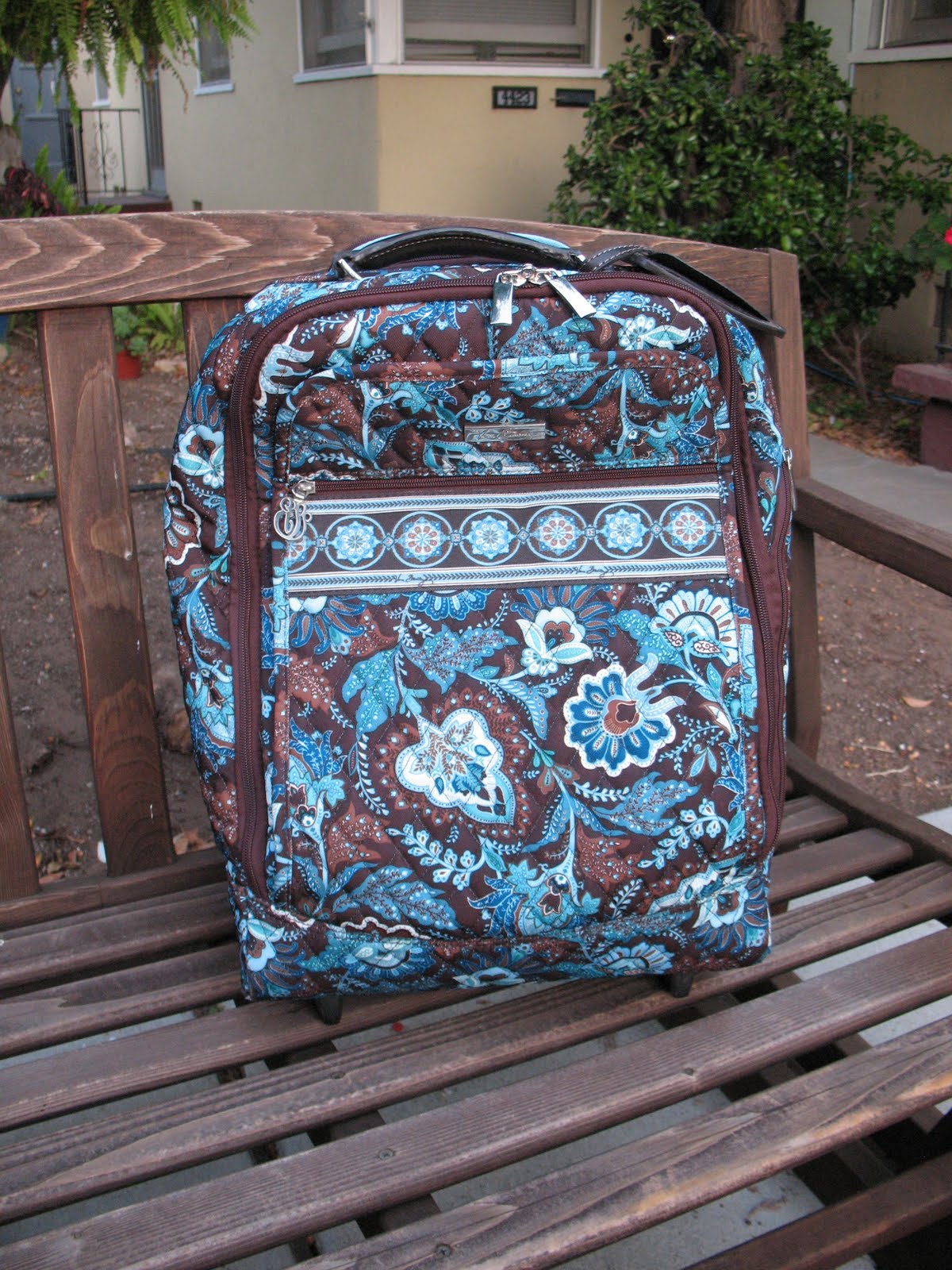 cooler backpack vera bradley