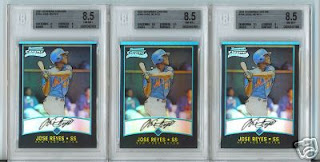 For sale: three great rookie cards of the best player on the Mets