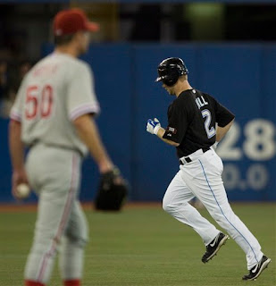 Aaron Hill's home run trot is getting a lot of use