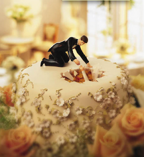oh shit! where's the bride?