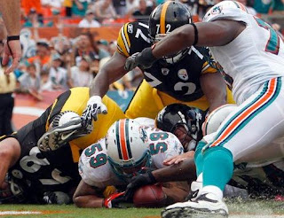 and sure looks like the Dolphins recovered it