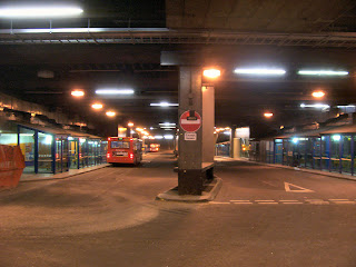 The old Eldon Square Bus Concourse The old Eldon Square Bus Concourse