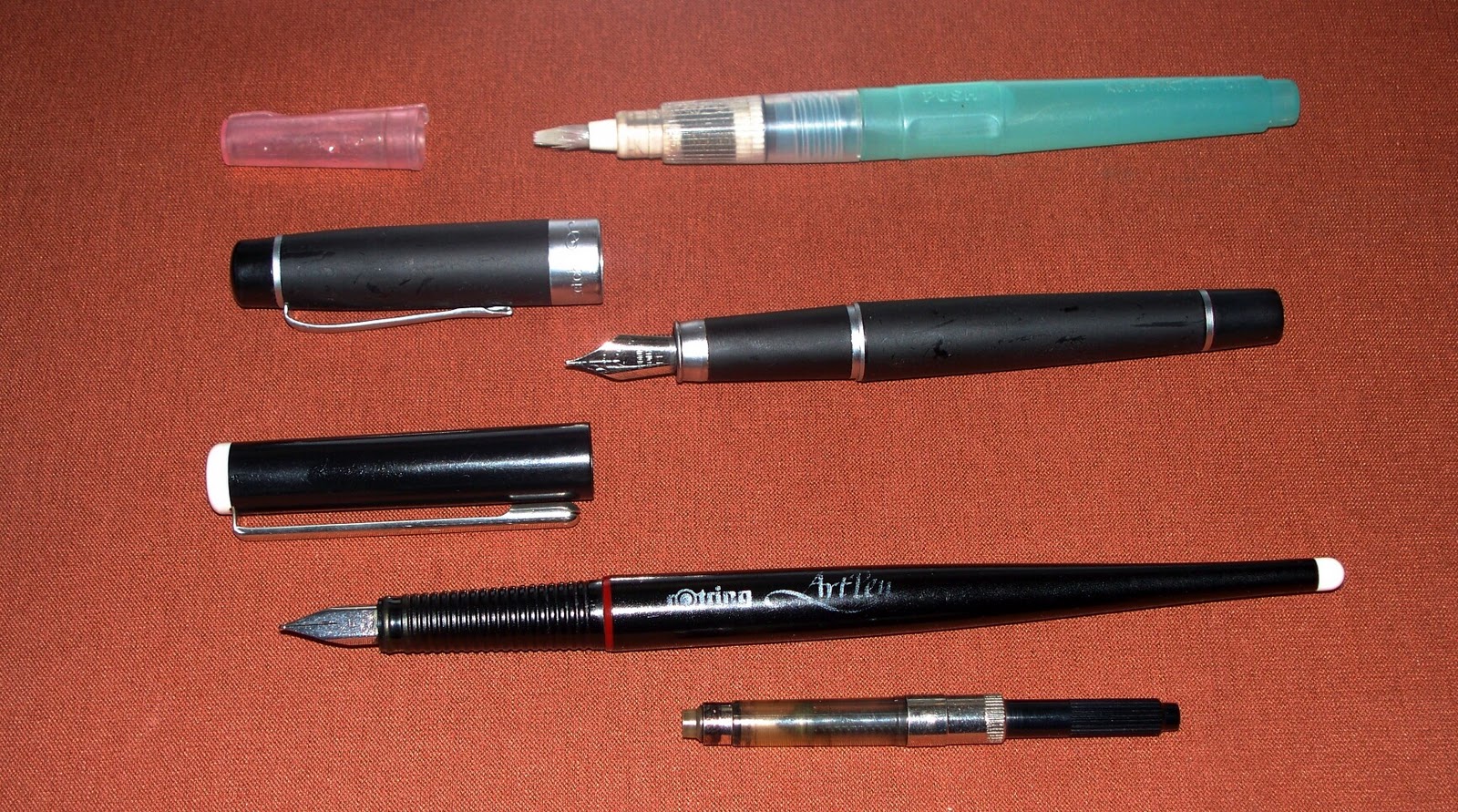 Urban Sketchers Washington DC fountain pens