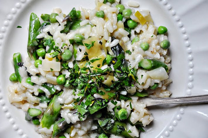 the parsley thief: Spring Vegetable Risotto