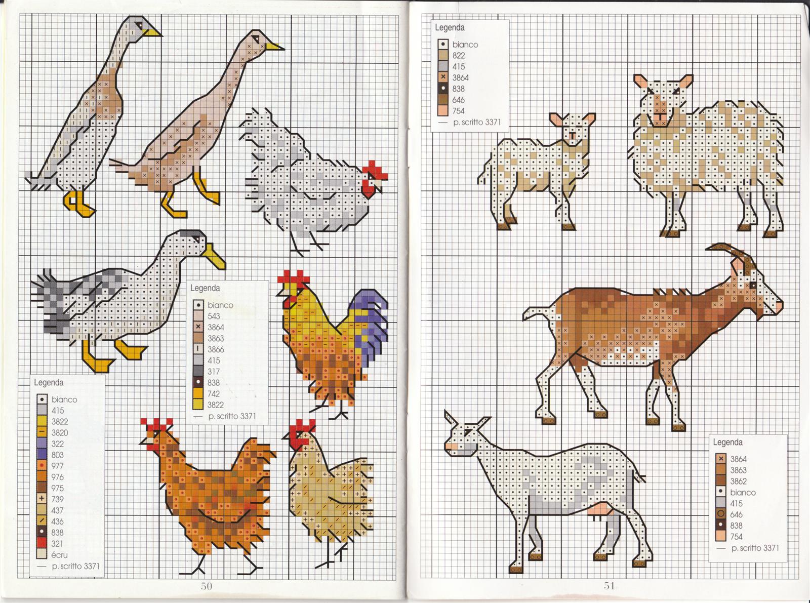 natty's cross stitch corner Unusual Pets